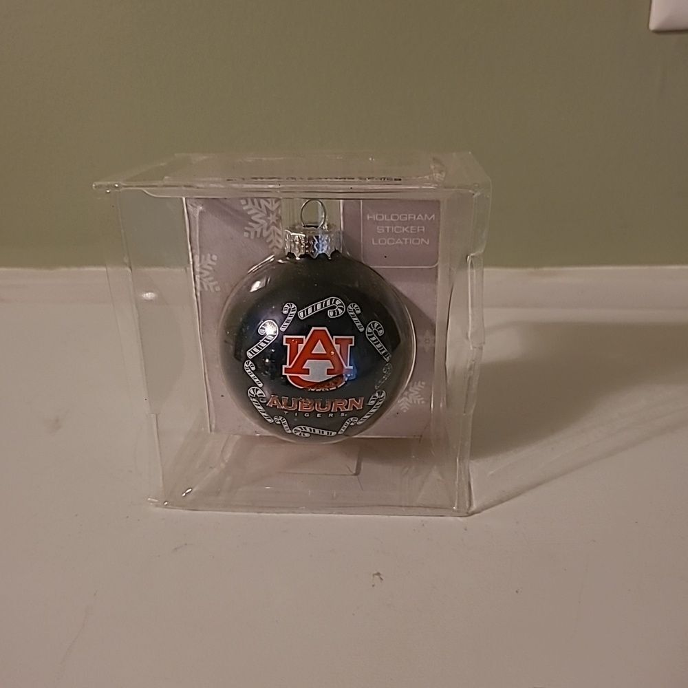 Auburn University Glass Ornament